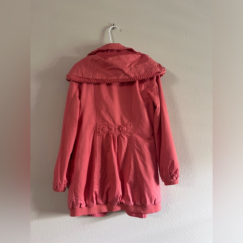 Orange Fall/Spring Women’s Jacket - Picture 5 of 9